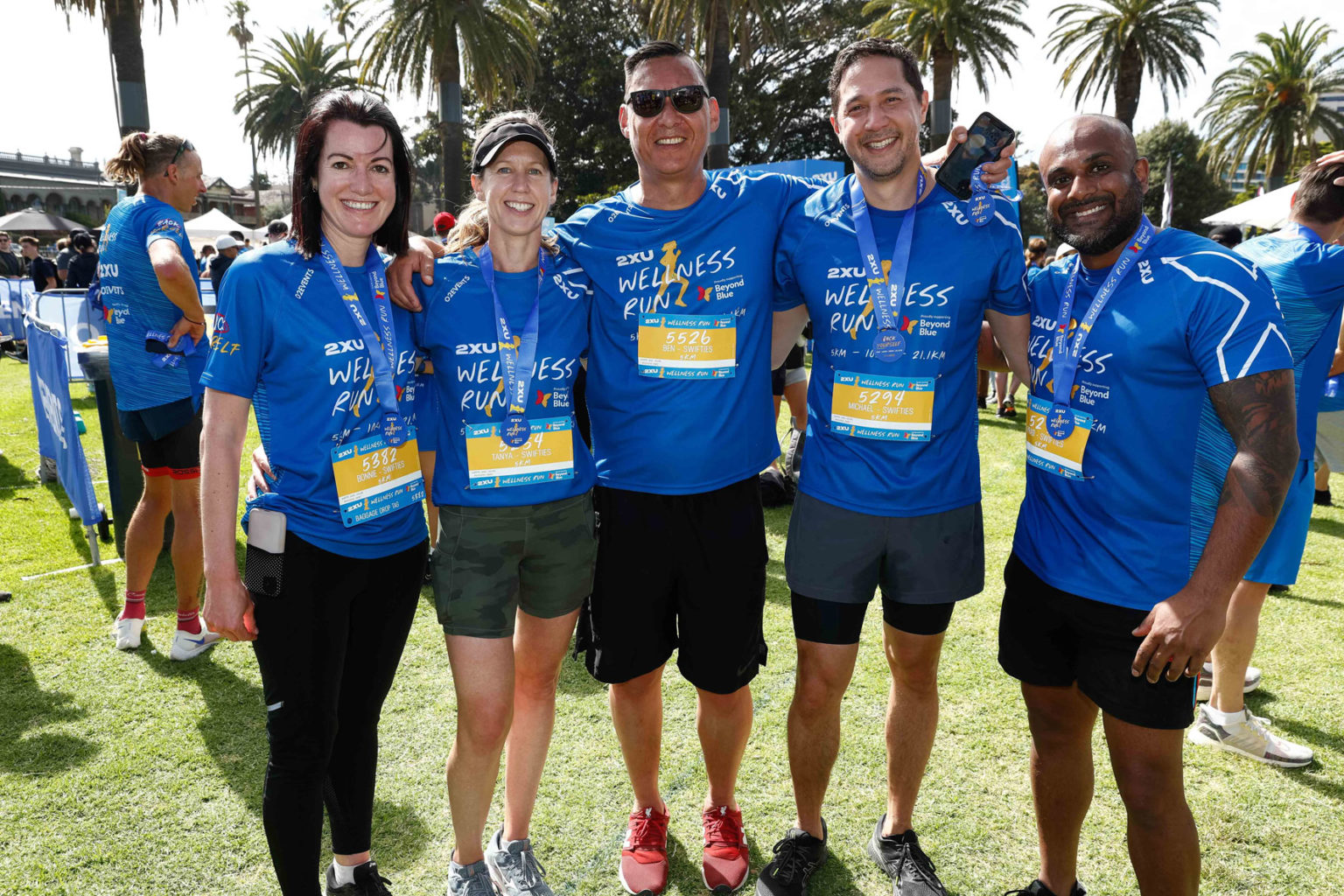 Melbourne 5k Run or Walk 2XU Wellness Run Proudly Supporting Beyond Blue